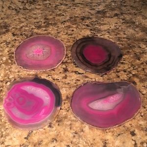 Set of Agate Coasters